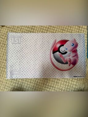 Pokemon trading card mat